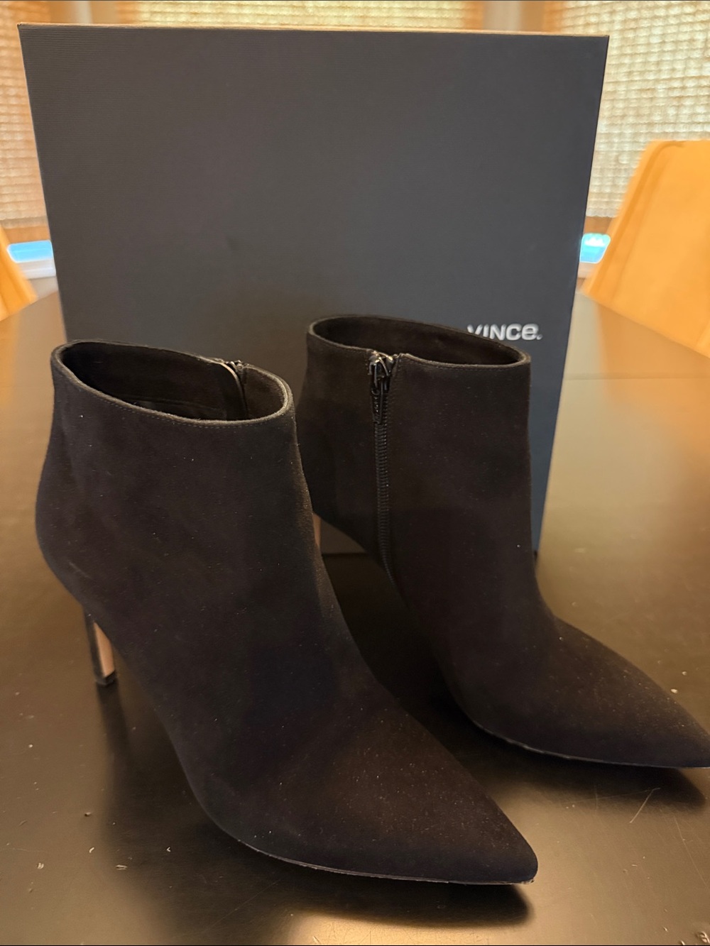 Vince Chara Suede Booties